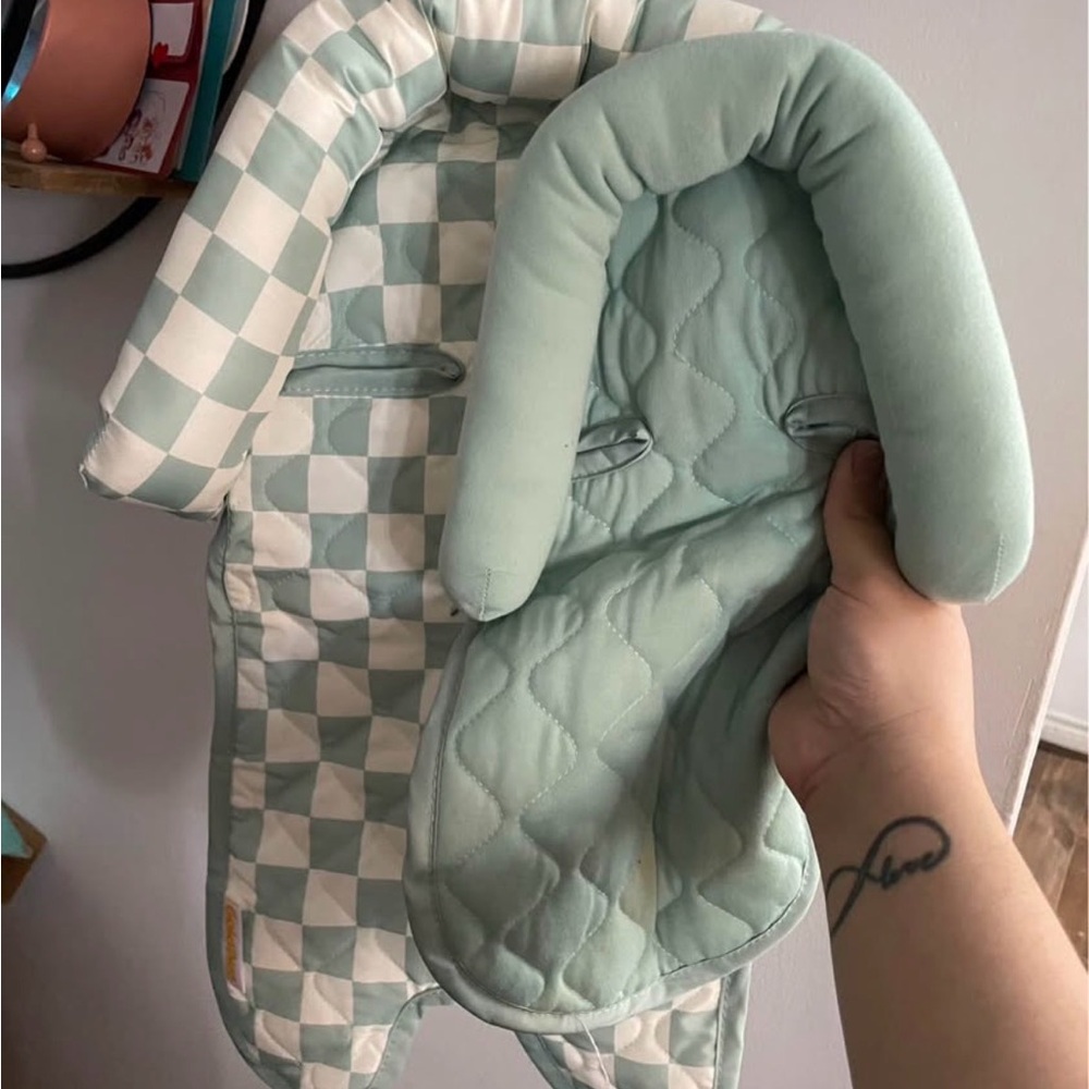 Kids Quilted Mint Puffer Insert - Soft Liner for Jackets